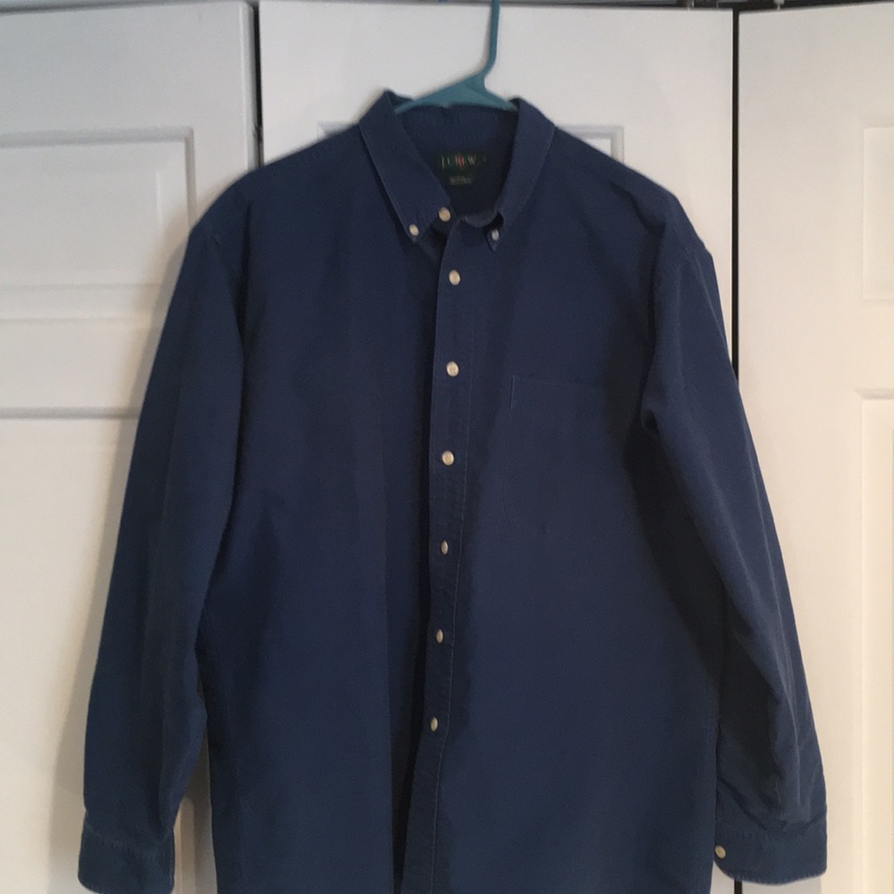 Men’s J. Crew size large long sleeve shirt